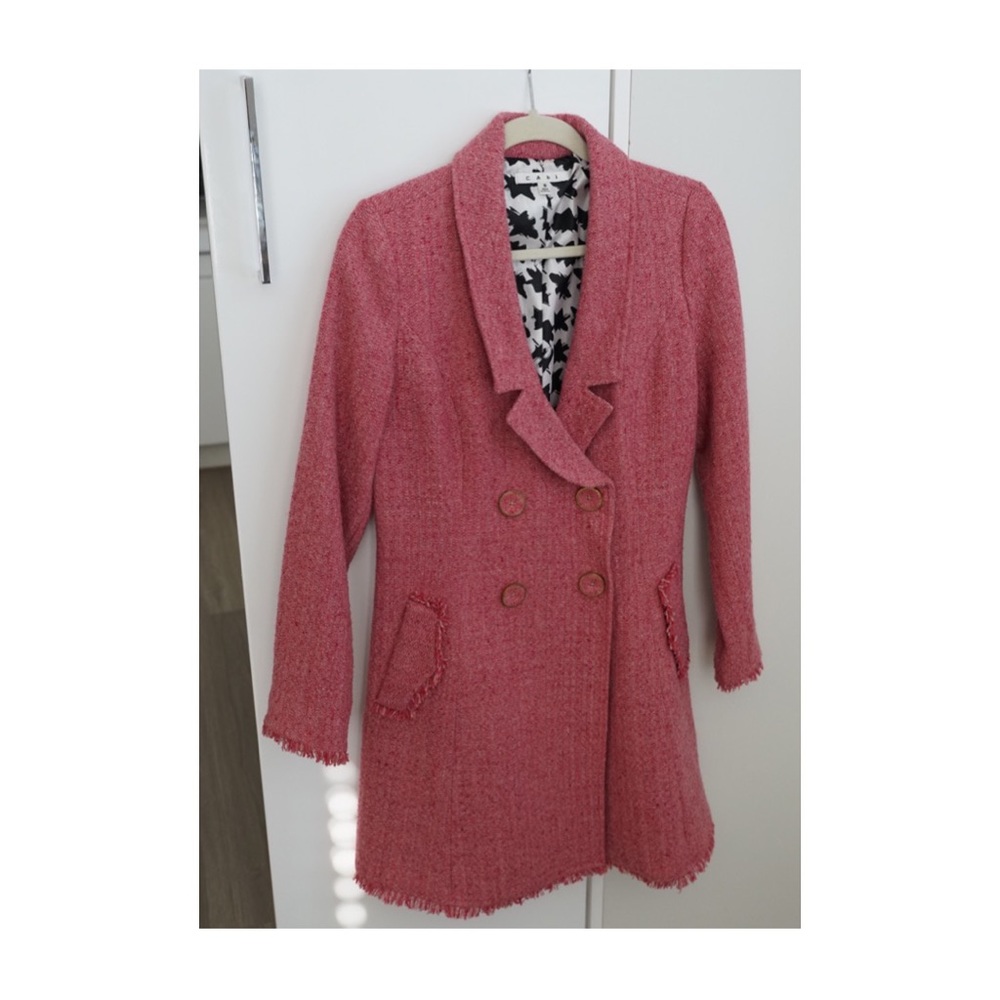 Pink peacoat! 💜